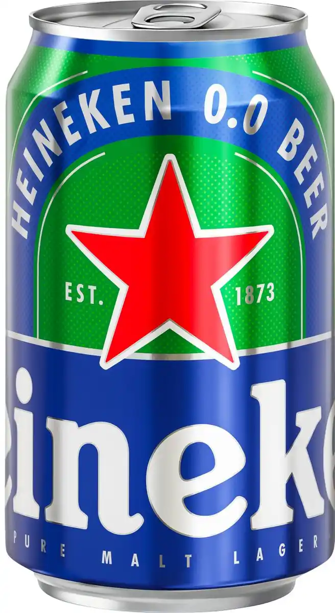 Bild 1 von HEINEKEN Premium Lager oder 0.0 alkoholfrei, 0,33-l-Dose