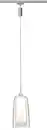 Bild 1 von Schienensystem-Hängeleuchte Pendulum Arido II max. 5 Watt, Klar, Weiß, Chromfarben