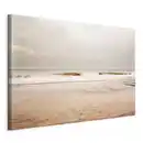 Bild 1 von artgeist Leinwandbild, Weiß, Cappuccino, Holz, Textil, Kiefer, rechteckig, 90x60x1.2 cm, Keilrahmen, Bilder und Zubehör, Wandbilder, Leinwandbilder