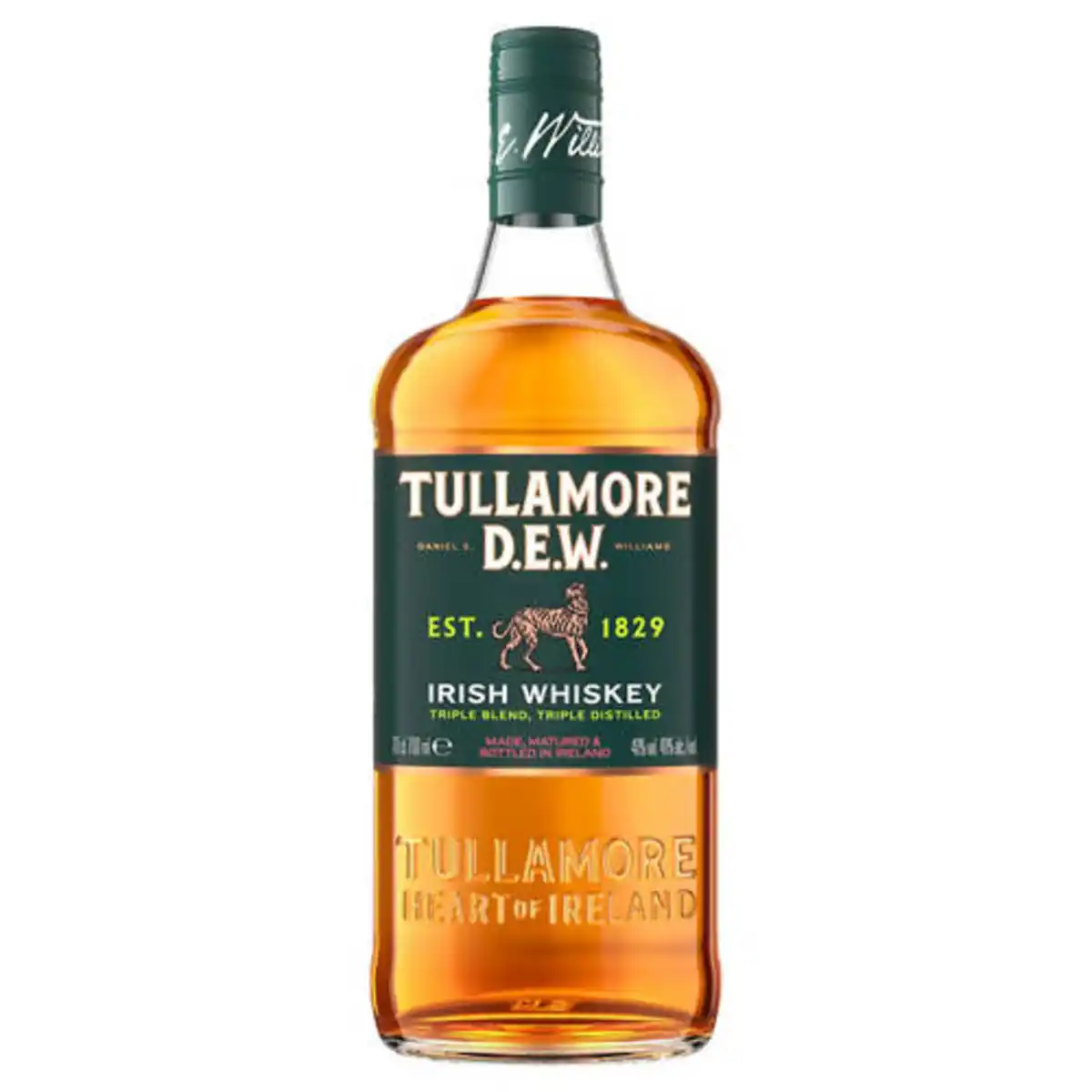 Bild 1 von TULLAMORE DEW Irish Whiskey 40 % vol. 0,7 l