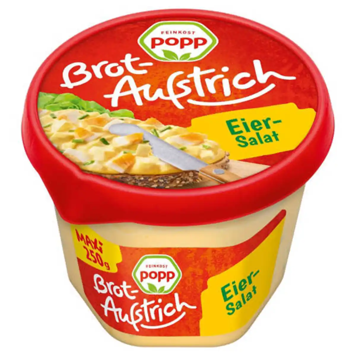 Bild 1 von FEINKOST POPP Brotaufstrich 250 g, Ei