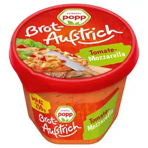 FEINKOST POPP Brotaufstrich 250 g, Tomate-Mozzarella