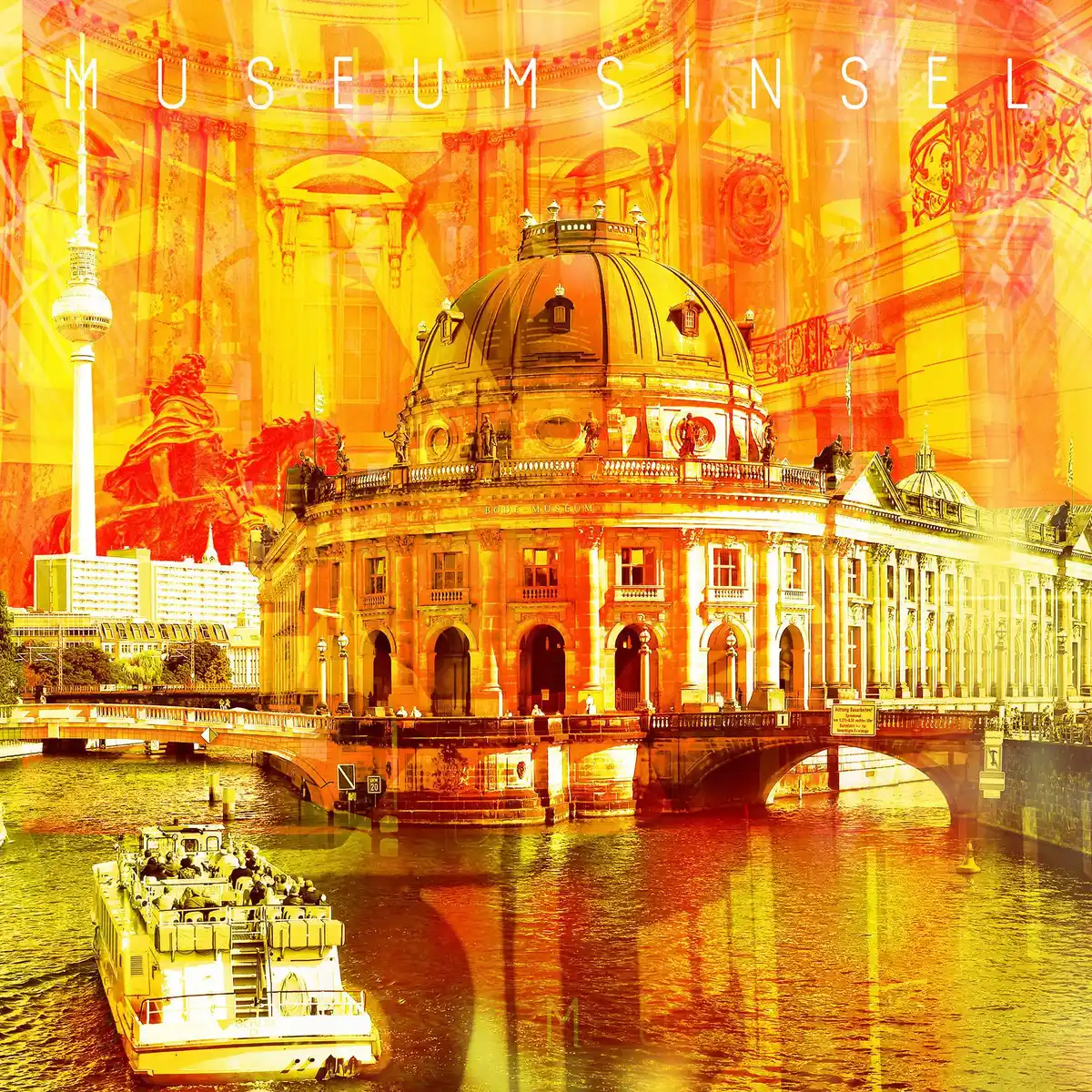 Bild 1 von Metallbild Teo ca. 50x50cm, Multicolor