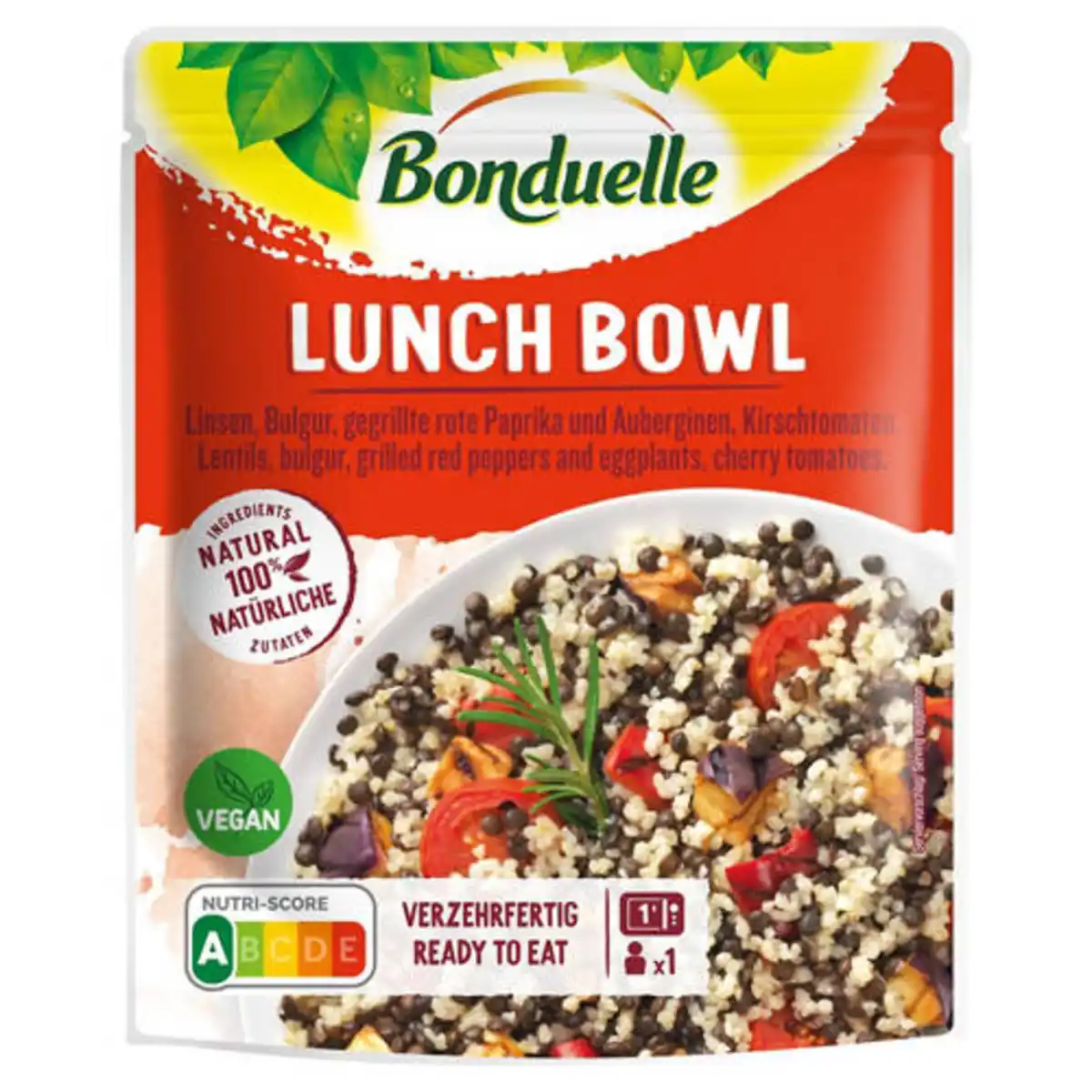 Bild 1 von BONDUELLE Lunch Bowl 250 g, Bulgur und Linsen
