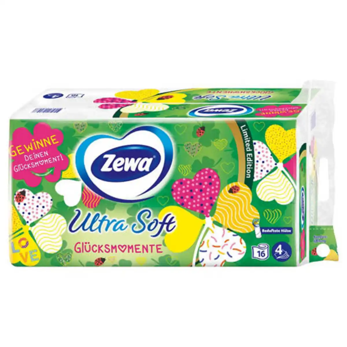 Bild 1 von ZEWA Toilettenpapier 4-lagig 16 x 150 Blatt