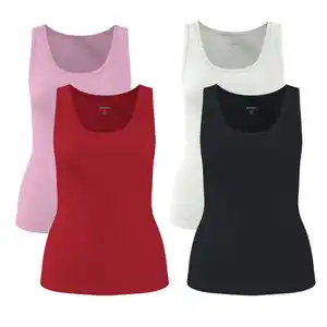 ESMARA® Damen-Tops gerippt, 2-St.-Packg.
