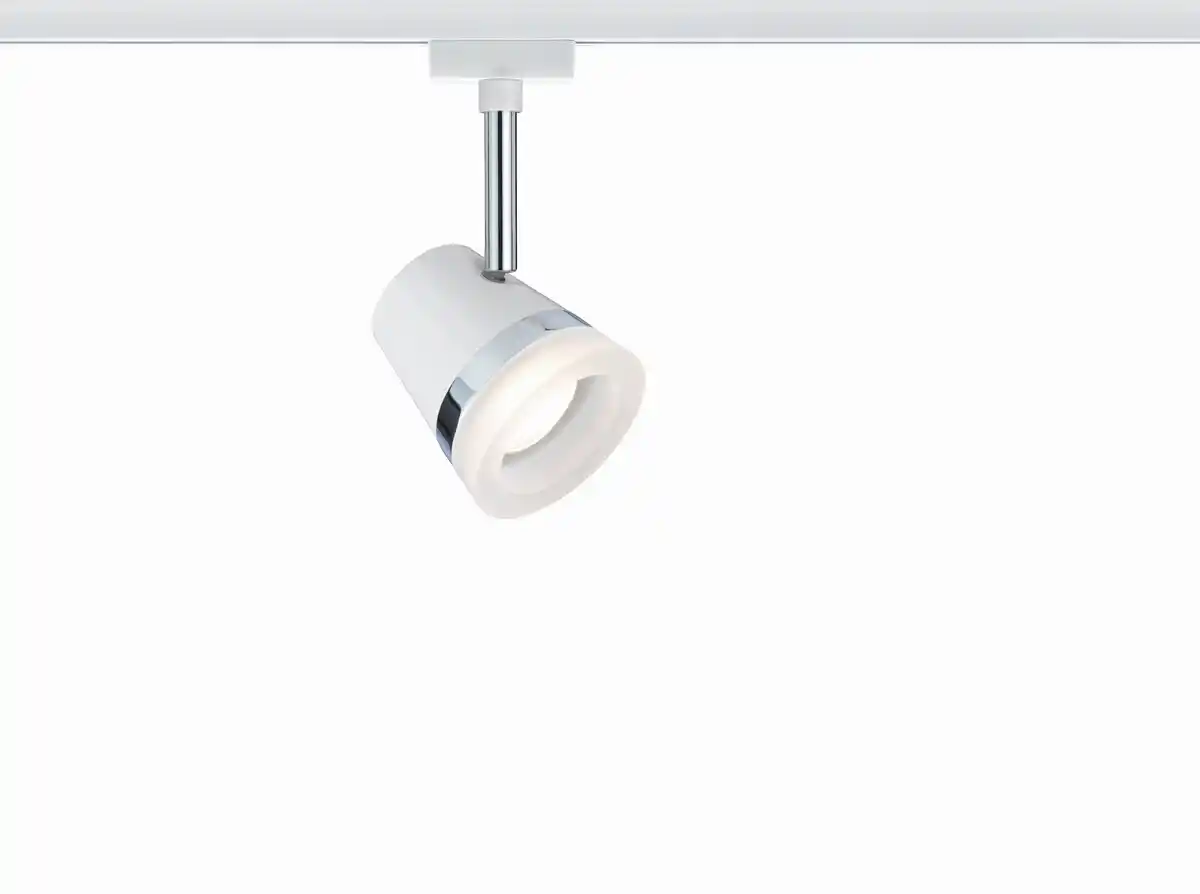 Bild 1 von Schienensystem-Strahler Spot Cone max. 10 Watt, Weiß, Chromfarben