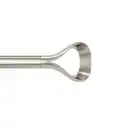 Bild 1 von Umbra Vorhangstangenset Loop, Nickel, Kunststoff, Metall, 107-305 cm, Wohntextilien, Gardinen & Vorhänge, Gardinen-Stangen