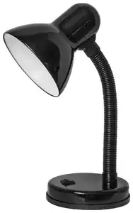 Schreibtischleuchte Leona max. 40 Watt Schreibtischlampe, Schwarz