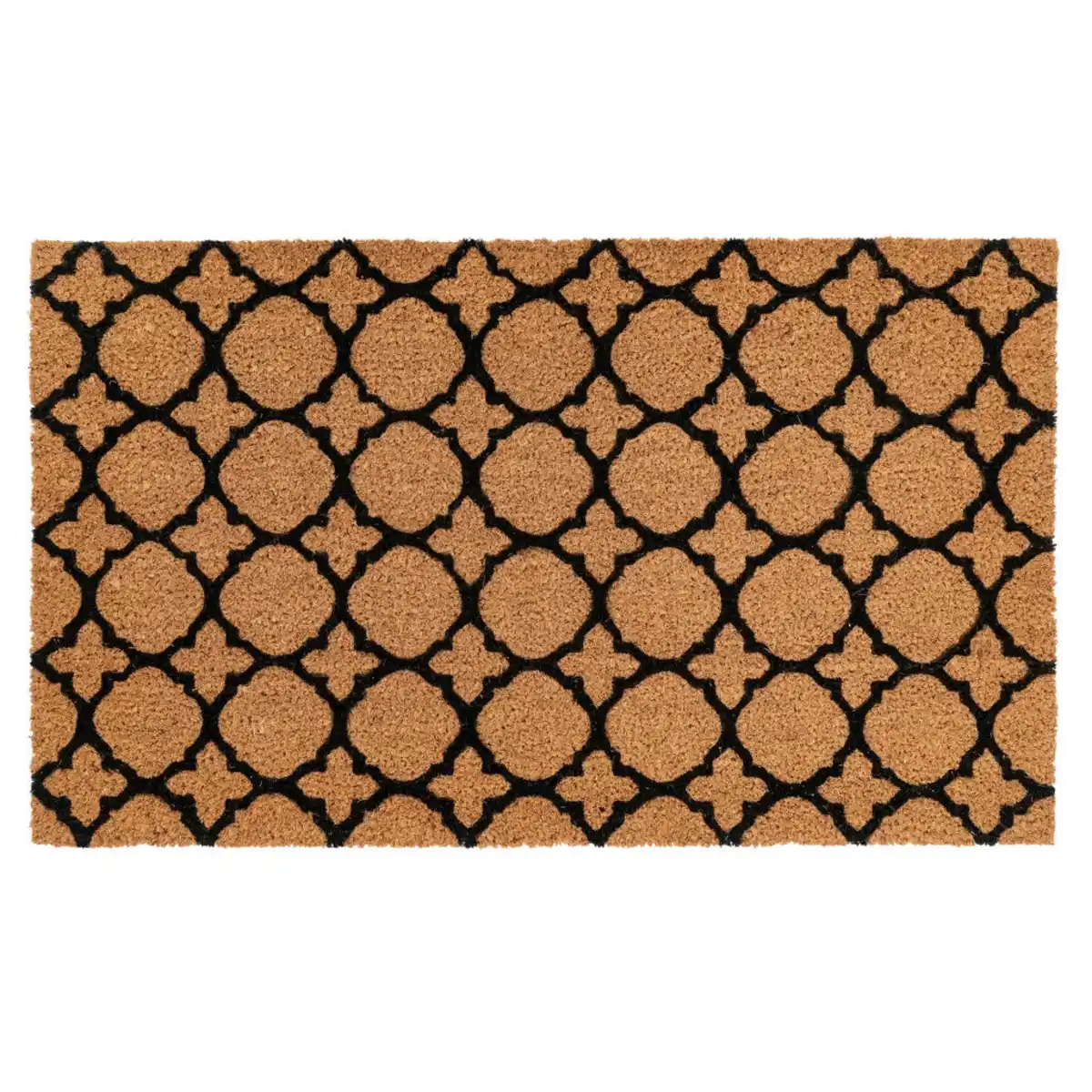 Bild 1 von Kayoom Fussmatte, Hellbraun, Textil, Bordüre, rechteckig, 45x75 cm, für Fußbodenheizung geeignet, Teppiche & Böden, Fuß & Stufenmatten, Fußmatten und Schmutzfangmatten