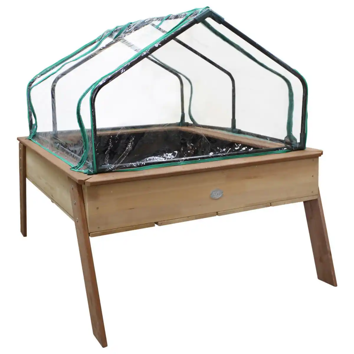 Bild 1 von Hochbeet, Braun, Holz, Hemlocktanne, 90 L, 93.5x99.8x110 cm, Fsc, EN 71, CE, Gartenzubehör, Hochbeete