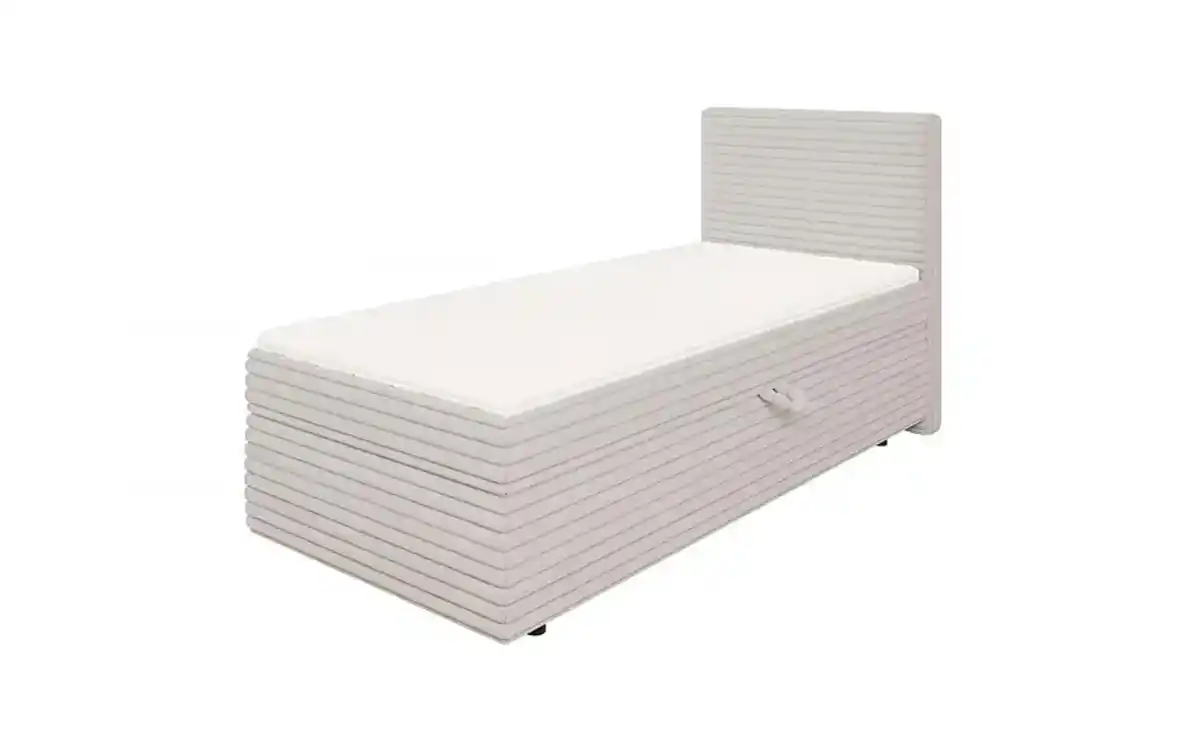 Bild 2 von S-STYLE Boxbett Cord, mit Stauraum und Topper, H3 Neo