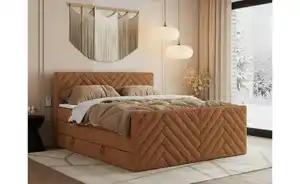Boxspringbett mit Bettkasten Paris King Duo