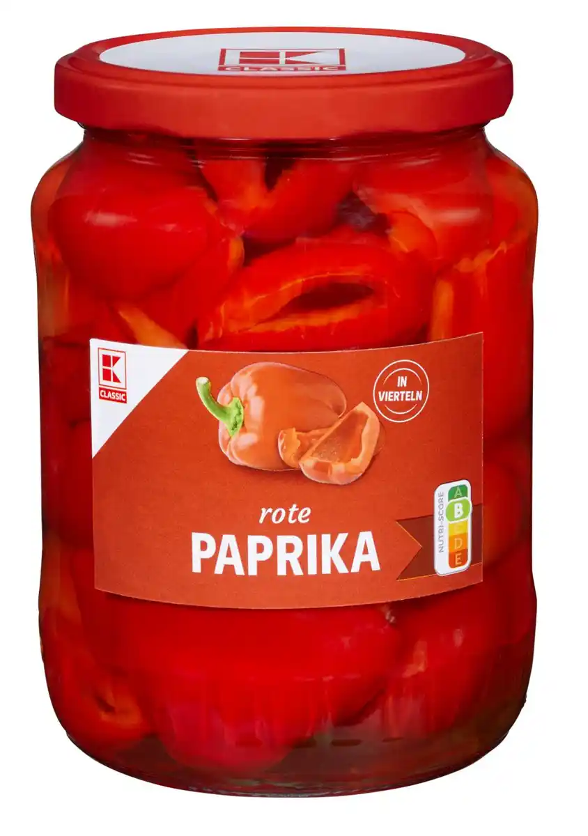 Bild 1 von K-CLASSIC Tomatenpaprika, 650-g-Glas