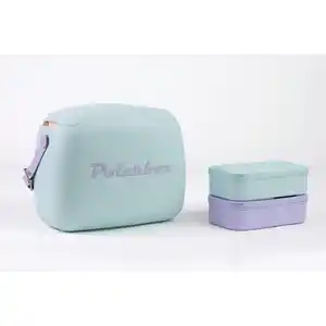 Polarbox Kühlbox Polarbox, Blau, Lila, Hellblau, Kunststoff, 6 L, 30.3x24.2x18 cm, Tragegriffe, Freizeit, Koffer & Taschen, Kühlboxen