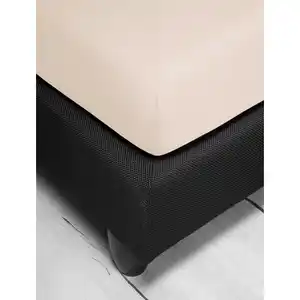 Irisette Spannbetttuch, Creme, Textil, 220x260 cm, bügelfrei, weich und anschmiegsam, formstabil langlebig, spielend leicht zu überziehen, besonders dehnbar, Schlaftextilien, Bettwäsche, Bettlaken