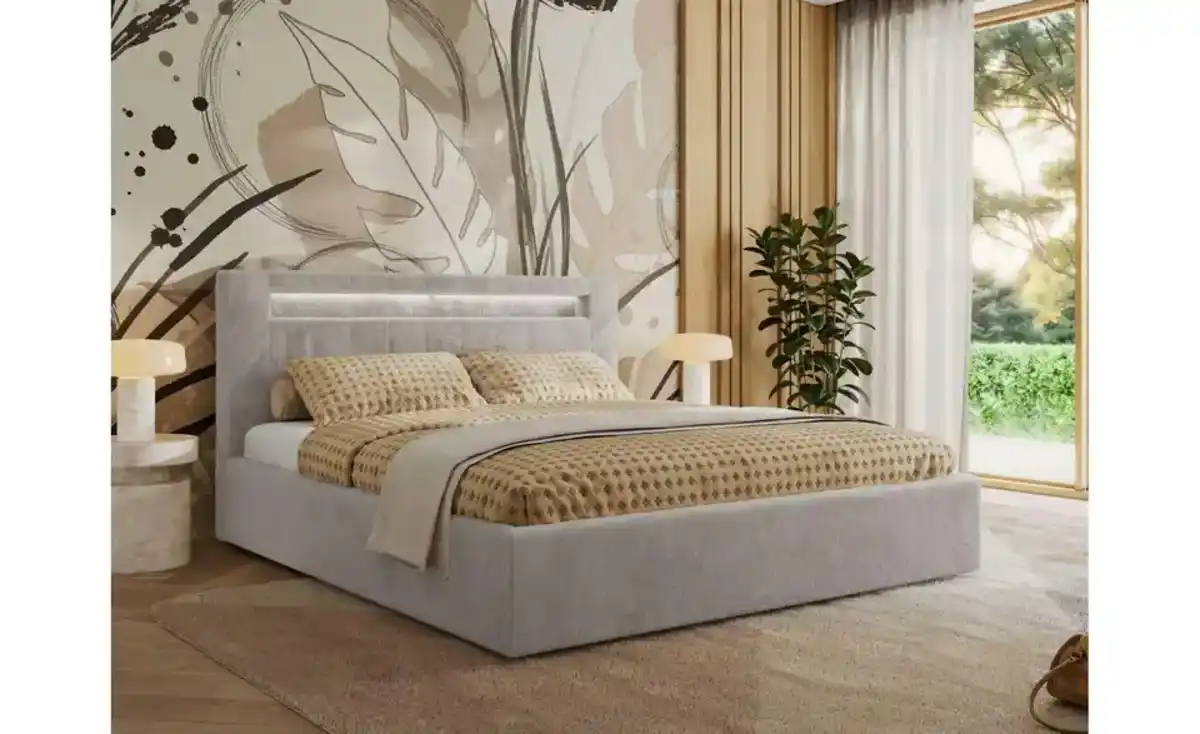 Bild 3 von Polsterbett mit Bettkasten Gold 5 Classic