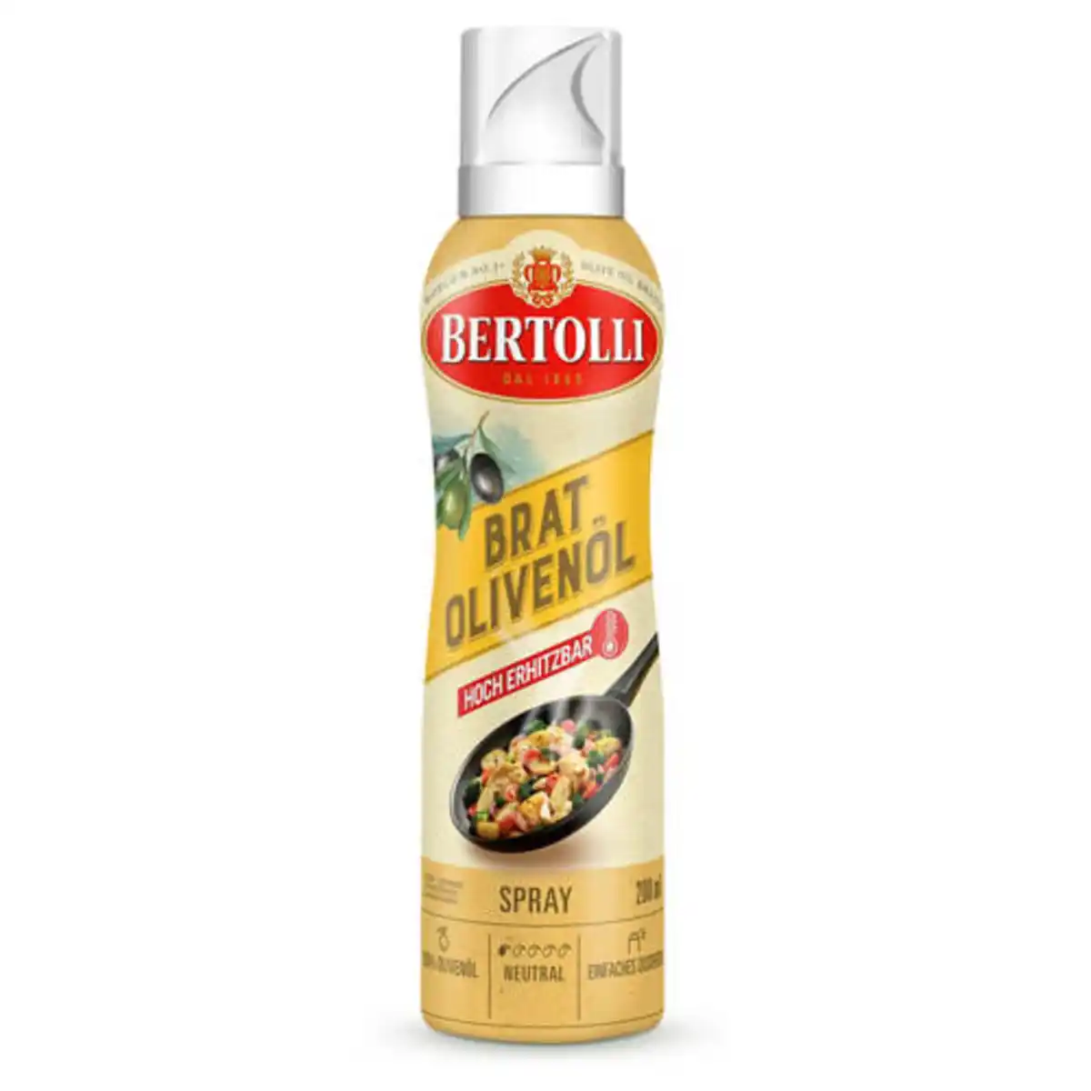 Bild 1 von Bertolli, Bratolivenöl Spray, Cucina, 200 ml