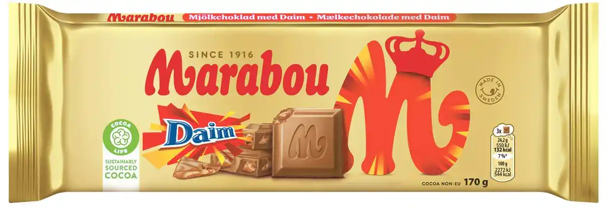 Bild 1 von MARABOU Schokolade Daim, 170-g-Packg.