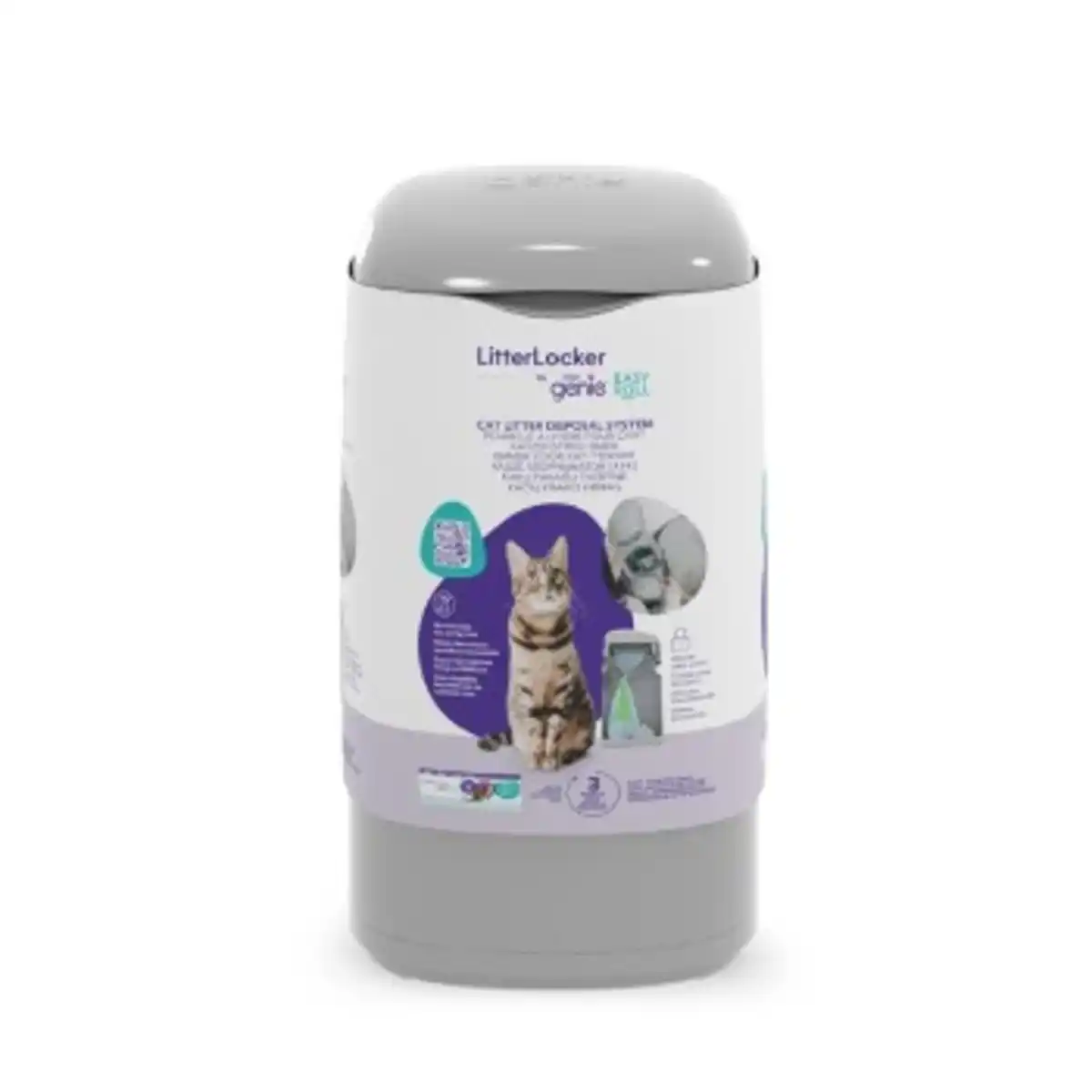 Bild 1 von LitterLocker by Litter Genie EasyRoll Katzenstreu-Entsorgungseimer inkl. 3-Monats-Kassette