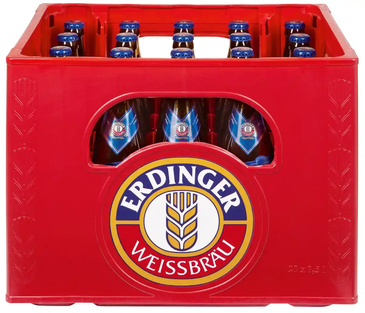 Bild 1 von ERDINGER Weißbier oder Alkoholfrei, Ka. 20 x 0,5-l-Fl.