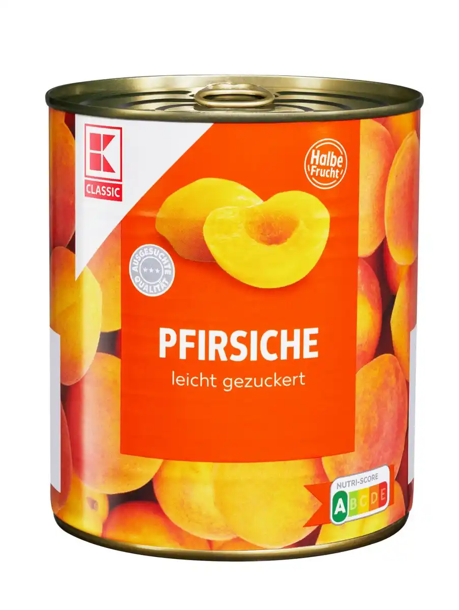 Bild 1 von K-CLASSIC Pfirsiche, 820-g-Dose