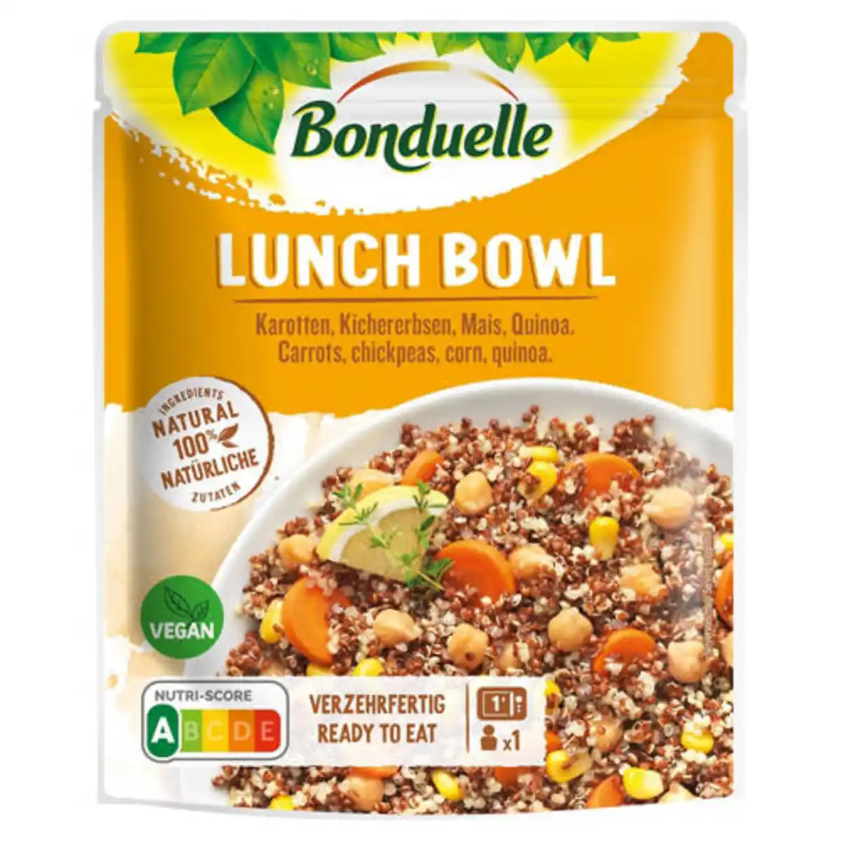 Bild 1 von BONDUELLE Lunch Bowl 250 g, Quinoa und Kichererbsen