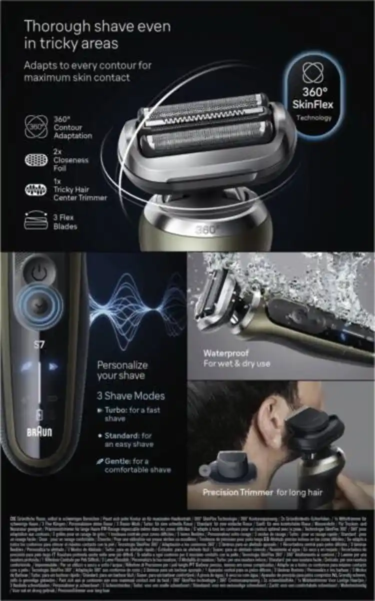 Bild 1 von Braun Personal Care 72-C7200cc Series 7  inkl. gratis Reinigungsstation