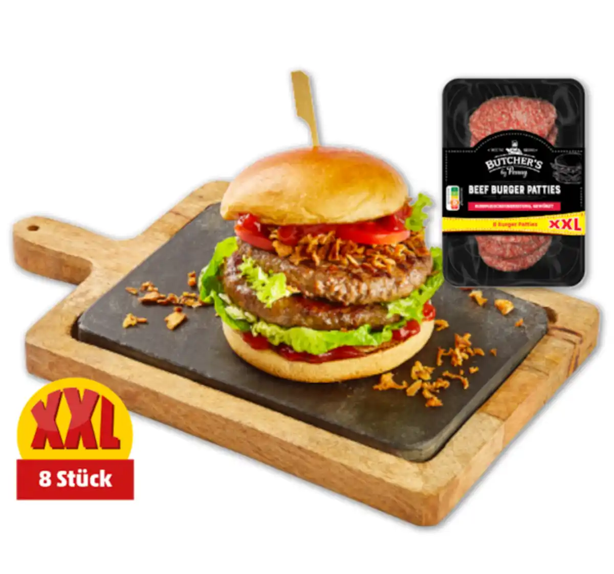 Bild 1 von BUTCHER’S Frische Beef Burger Patties*