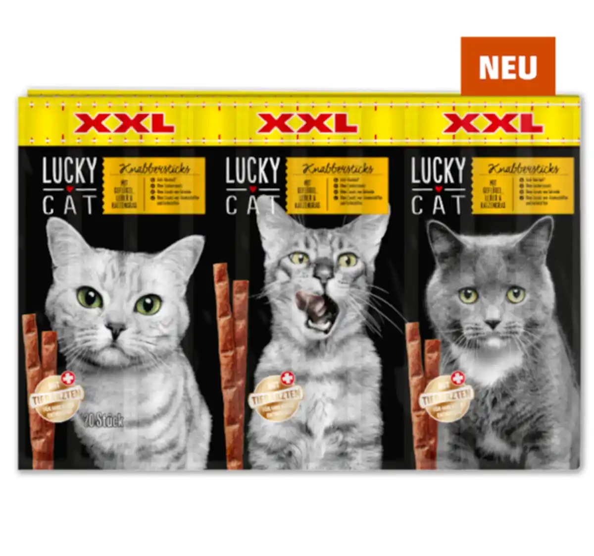 Bild 1 von LUCKY CAT XXL Knabbersticks*