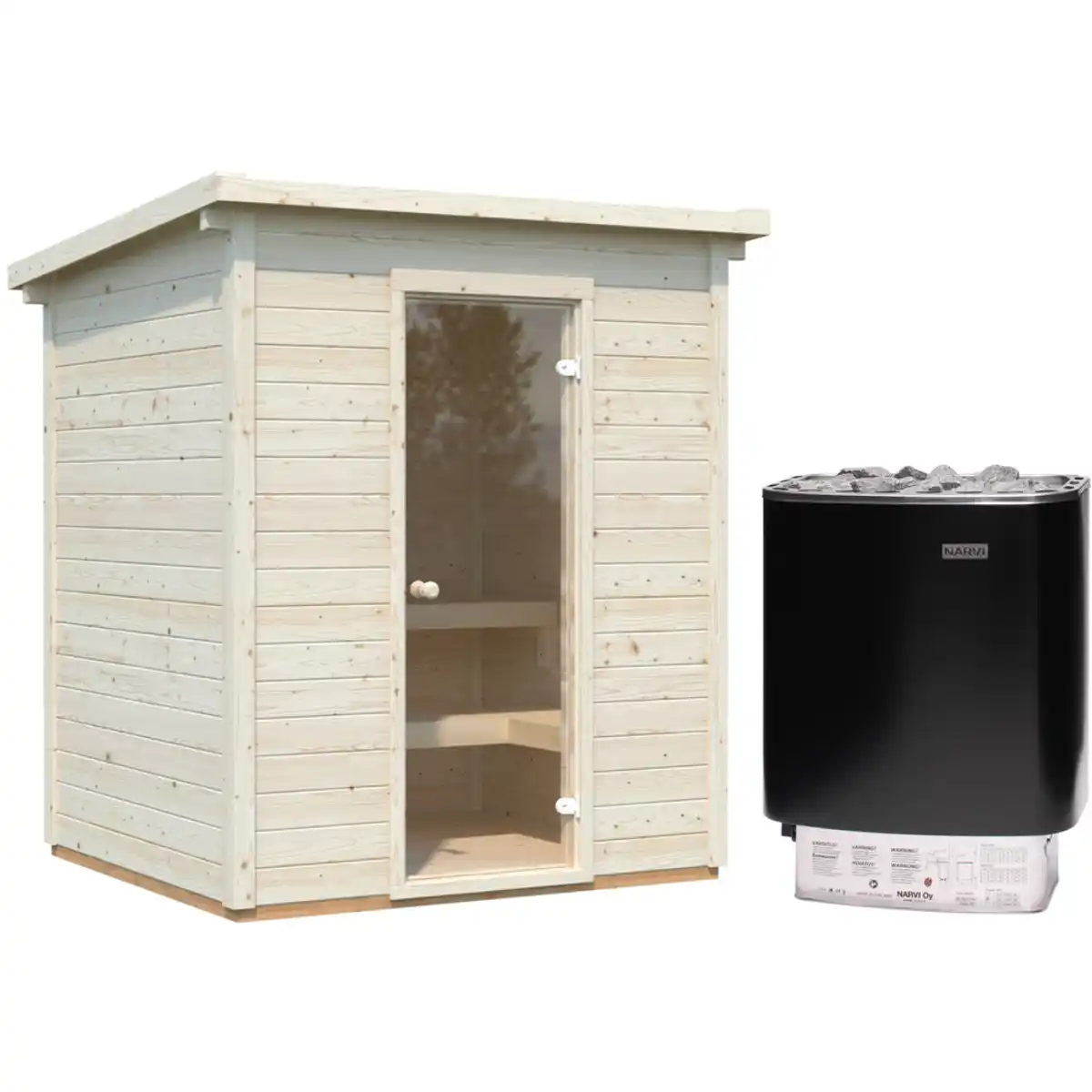Bild 1 von Sauna "Cubic" 2,6 m² inkl. Ofen 6 kW