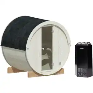 Fasssauna "Anita" 0,9 m² inkl. Ofen 3,6 kW