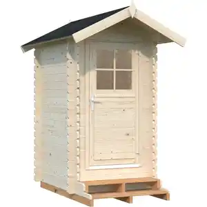 Toilettenhaus "Petteri" 1,5 m², Fichtenholz