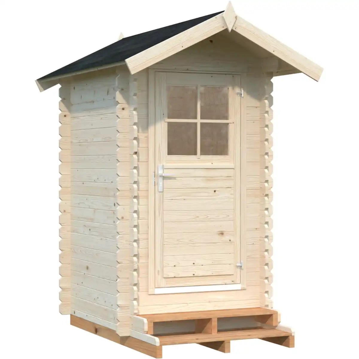 Bild 1 von Toilettenhaus "Petteri" 1,5 m², Fichtenholz