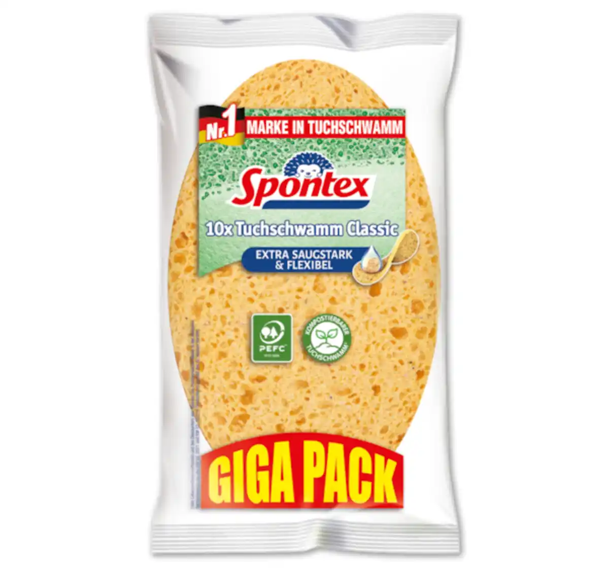 Bild 1 von SPONTEX Tuchschwämme*