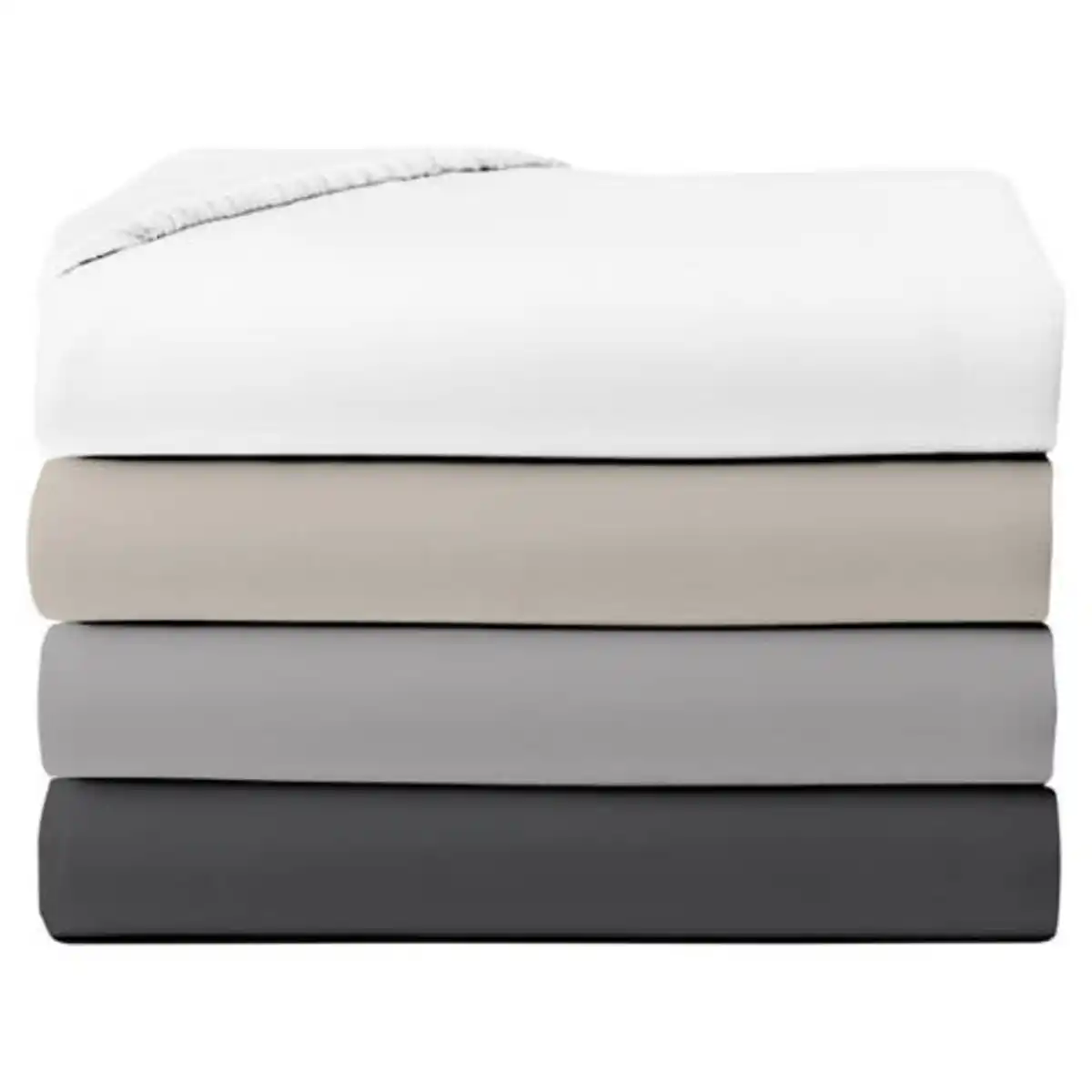 Bild 1 von NOVITESSE Jersey Boxspringbett Spannbetttuch, Weiß