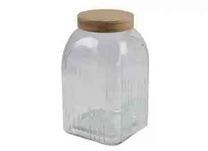 Vorratsglas „Rainbow“ mit Bambusdeckel