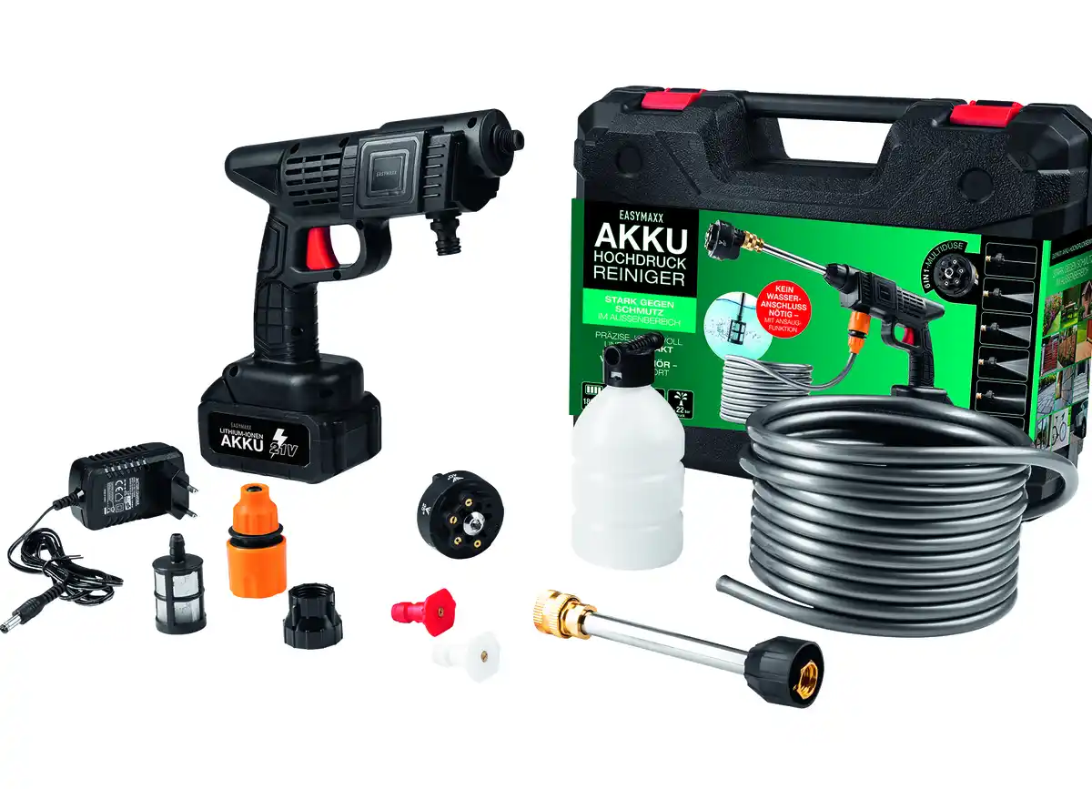 Bild 1 von EASYmaxx Akku-Hochdruckreiniger