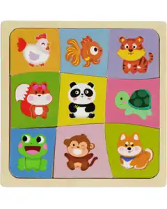 Puzzle - Multicolor, One size