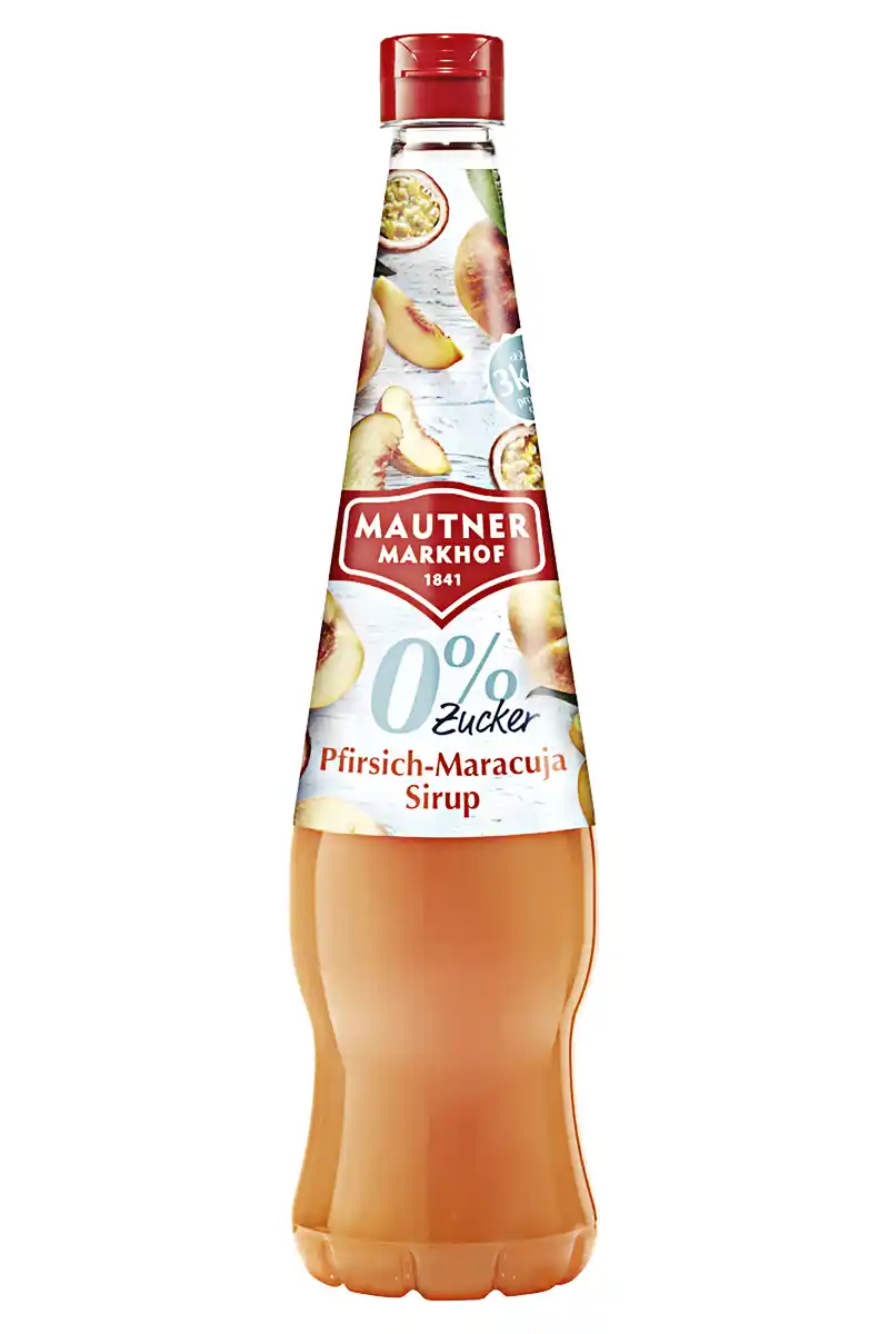 Bild 1 von Fruchtsirup 'Pfirsich-Maracuja'
