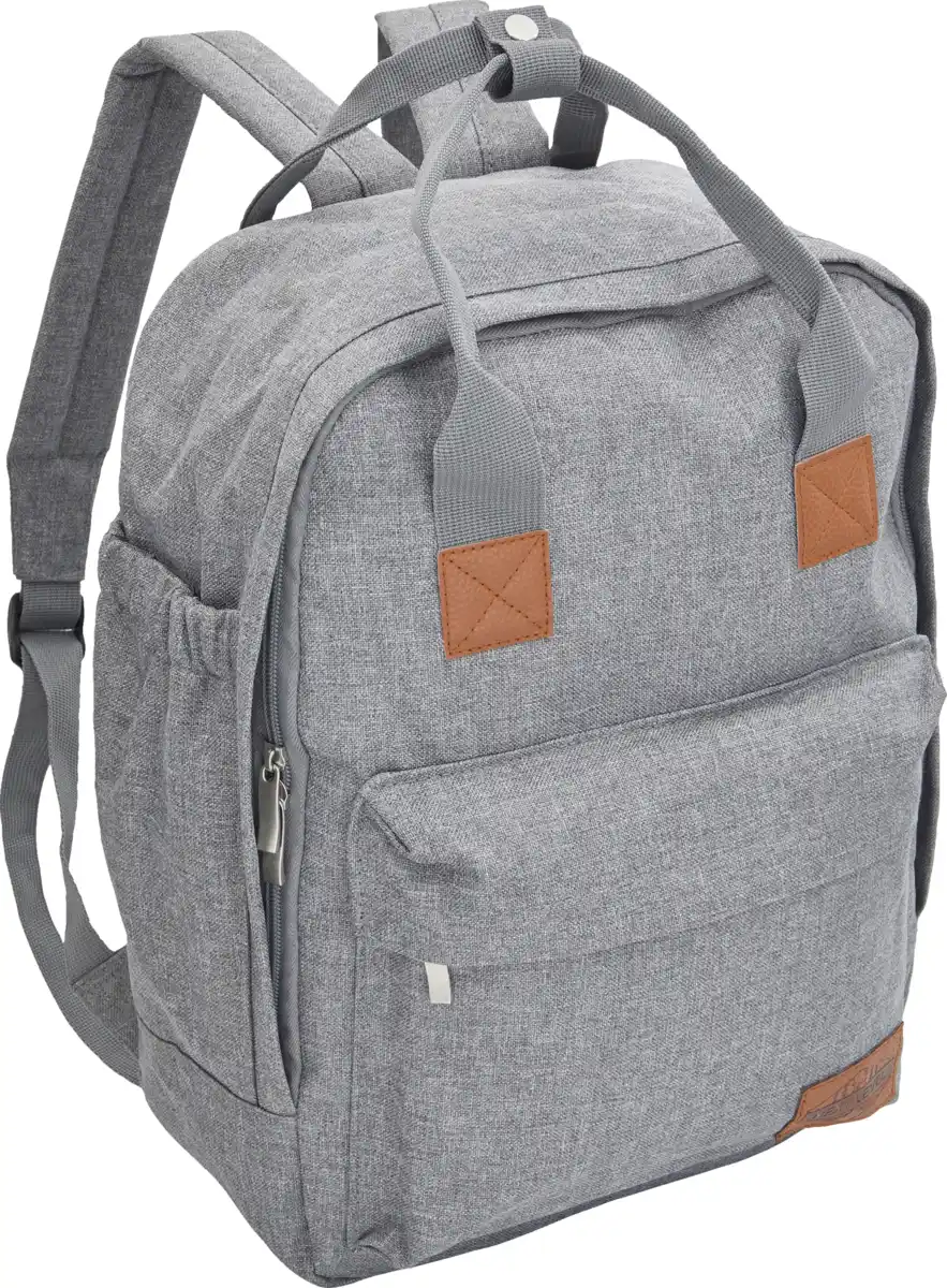 Bild 1 von IDEENWELT Rucksack grau-melange