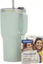 Bild 1 von IDEENWELT Thermobecher mit Trinkhalm mint