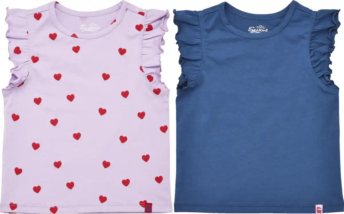 Bild 1 von IDEENWELT 2er Set Kindershirt Gr. 110/116