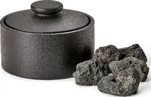 IDEENWELT Diffuser mit Lavasteinen Lavendel