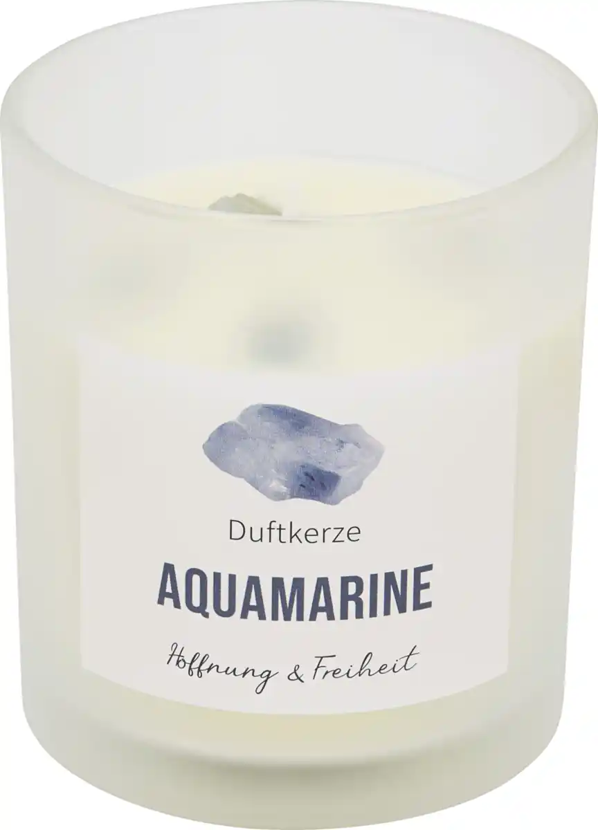 Bild 1 von IDEENWELT Duftkerze mit Aquamarine