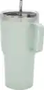 Bild 2 von IDEENWELT Thermobecher mit Trinkhalm mint