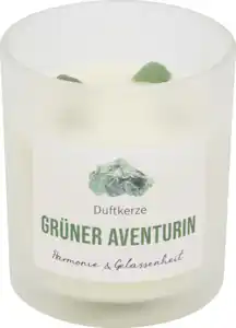 IDEENWELT Duftkerze mit Aventurin