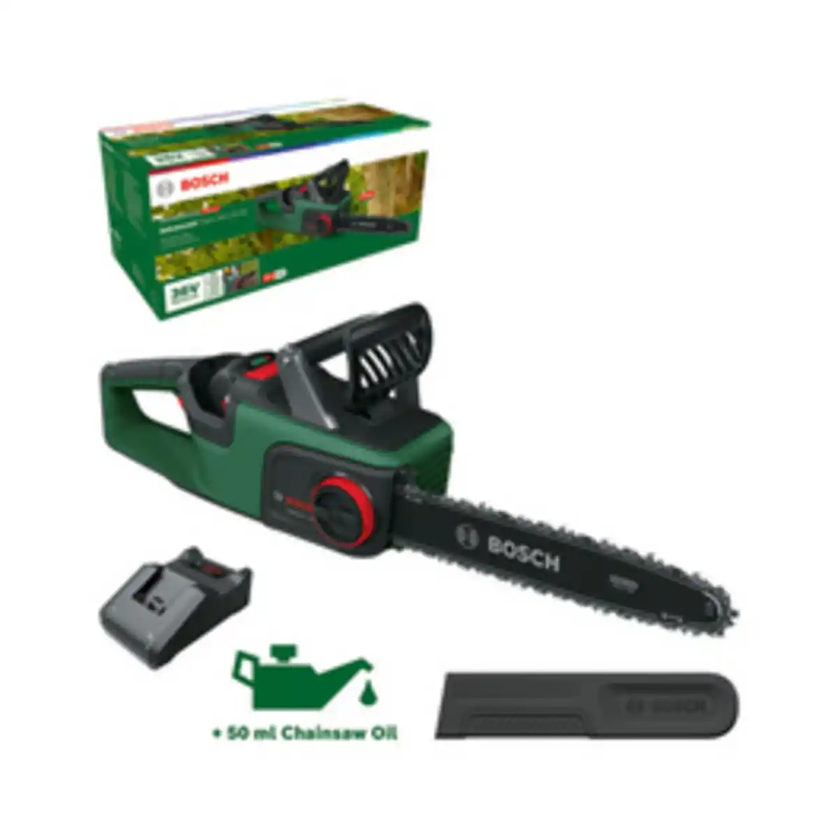 Bild 2 von BOSCH Akku-Kettensäge »AdvancedChain«, 36V-35-40, 1 x Akku 36V 2,0Ah
