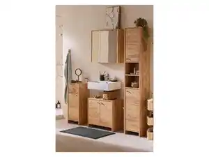 LIVARNO® Badmöbel-Set "VERONA" (Hochschrank & Waschbecken-Unterschrank)