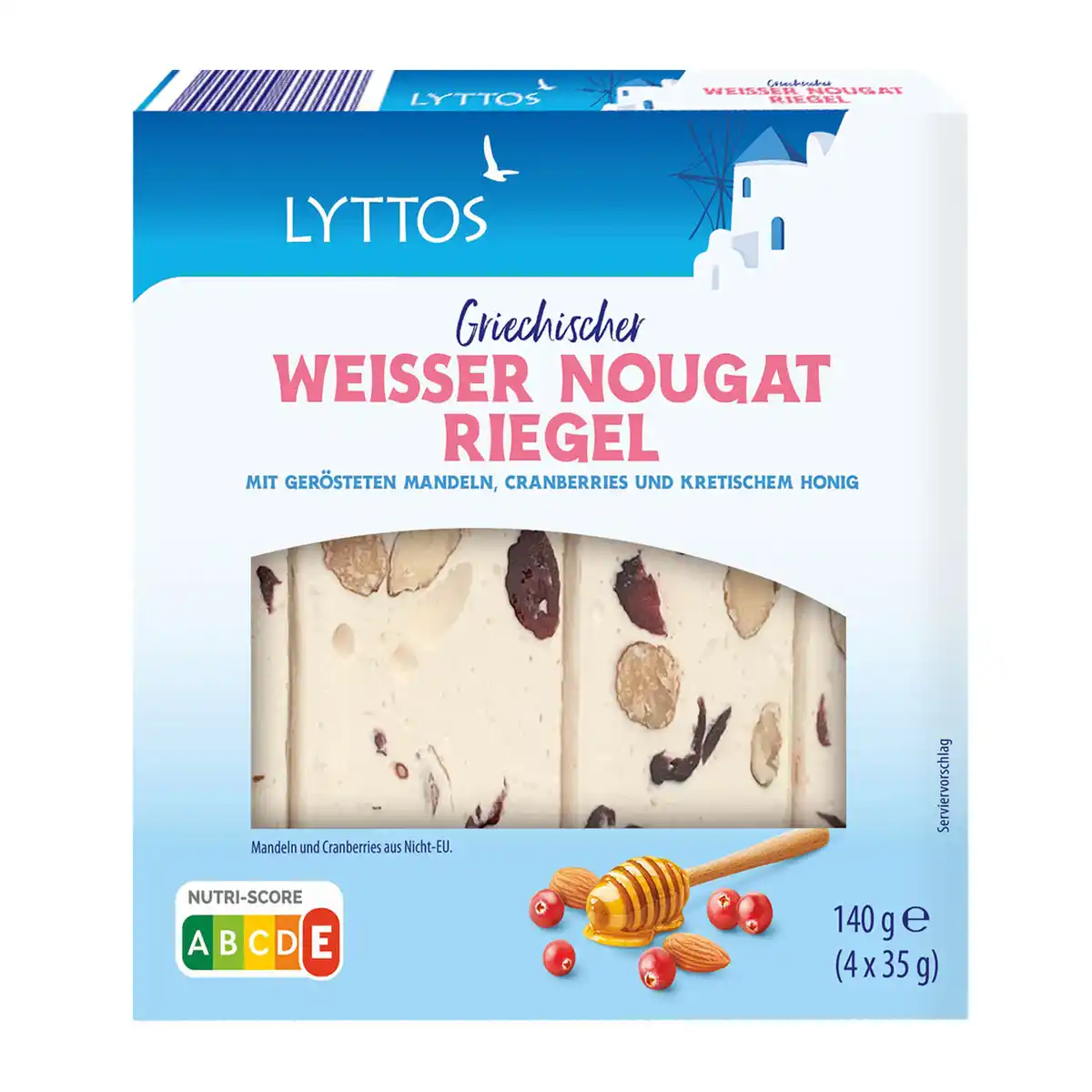 Bild 4 von LYTTOS Weißer Nougat-Riegel